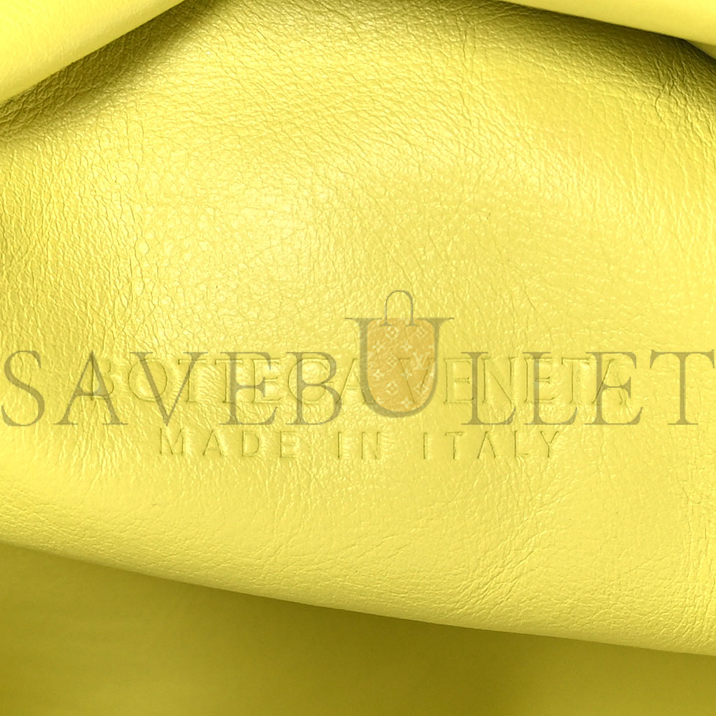 BOTTEGA VENETA SMOOTH BUTTER CALF THE POUCH OVERSIZED CLUTCH SHERBERT  (38*24*8cm)